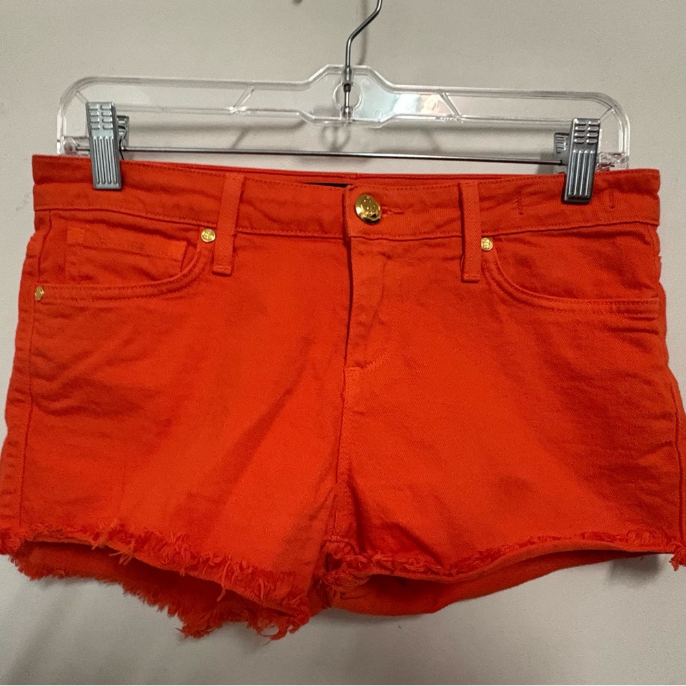 Juicy Couture Mid-Rise Denim Shorts